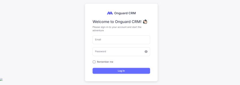 image of Onguard CRM